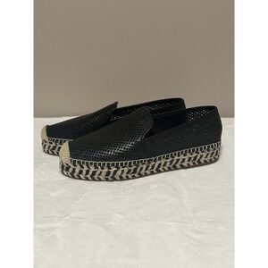 Vince Camuto Hamorra Espadrilles Platform Slip-on Flats Leather Boho Coastal